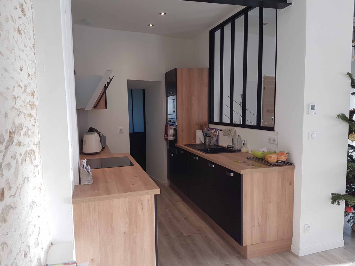 Cuisine équipée sur mesure Velvet Noir Soft