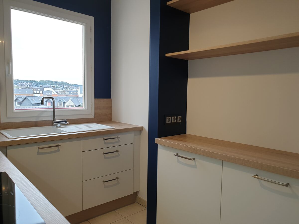 Rénovation cuisine équipée sur mesure Trend Blanc Mat