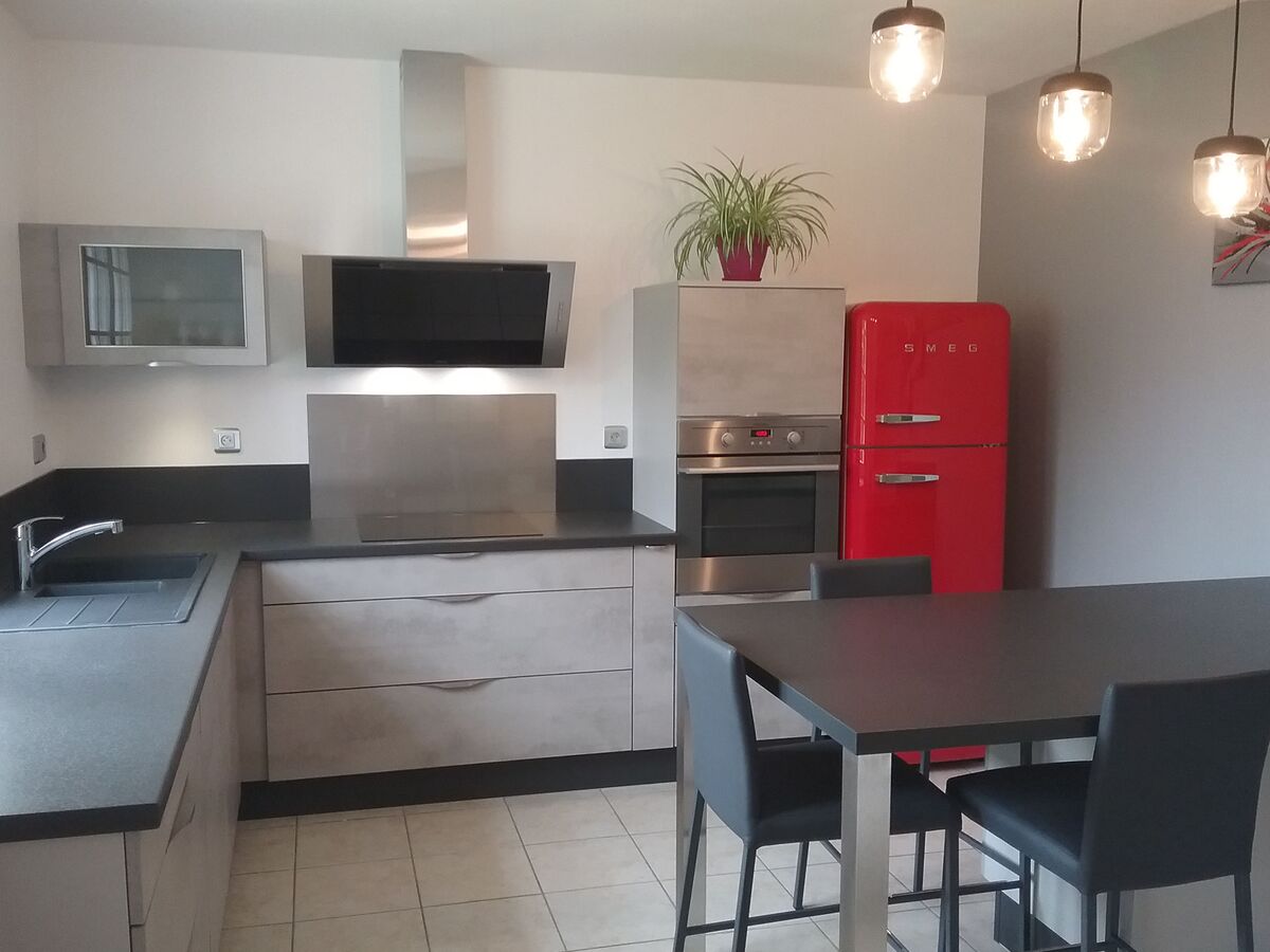 Cuisine équipée sur mesure Label Béton Clair