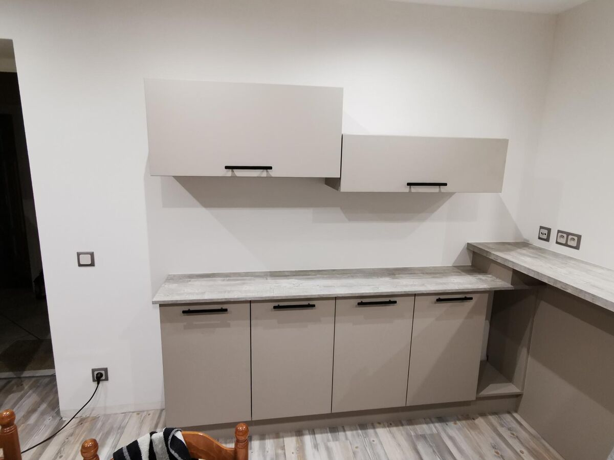 Rénovation cuisine équipée sur mesure TREND Taupe Mat