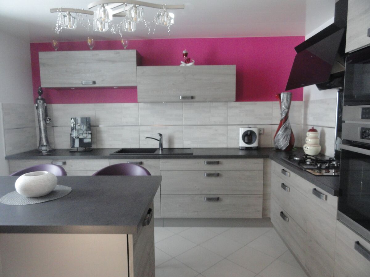 Rénovation cuisine équipée sur mesure Chêne Sable Synchrone