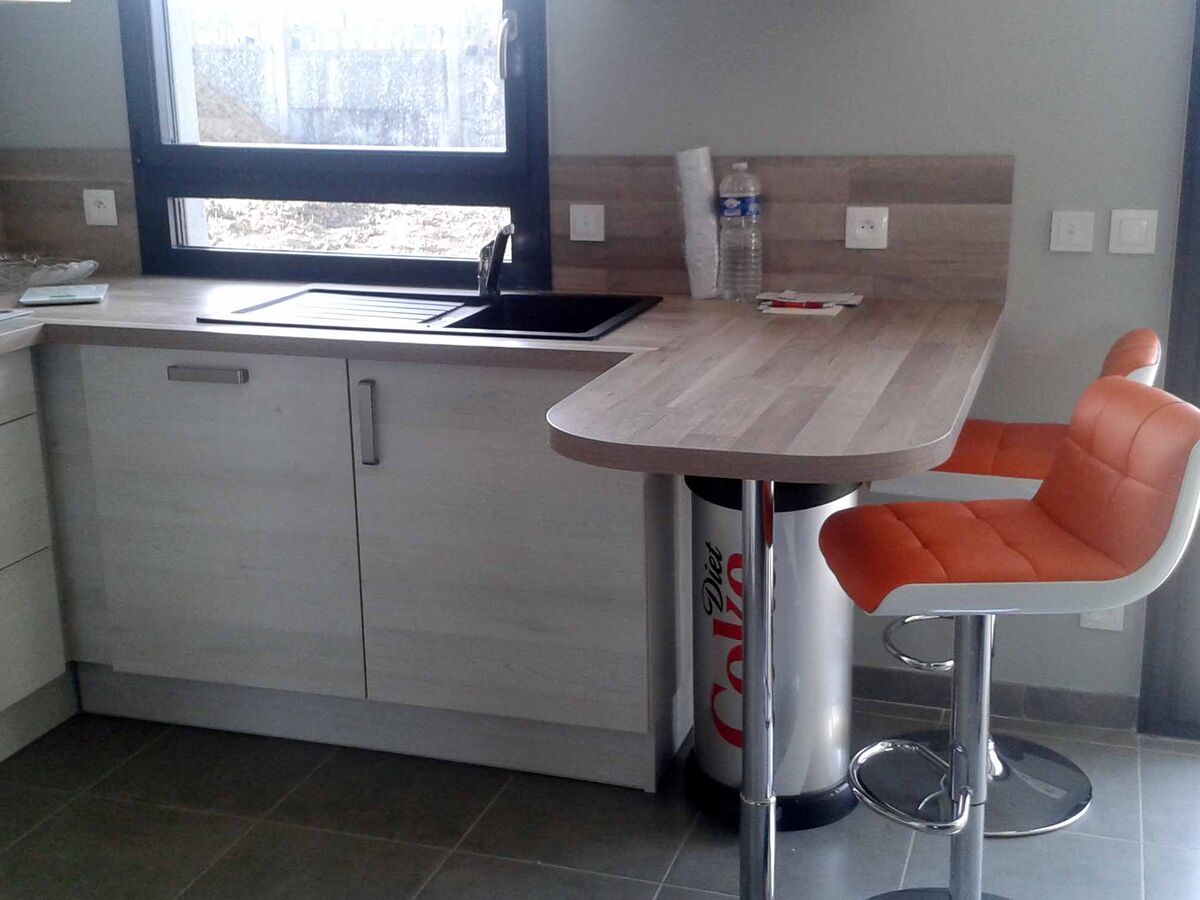 Rénovation cuisine sur mesure Trend + Artic wood