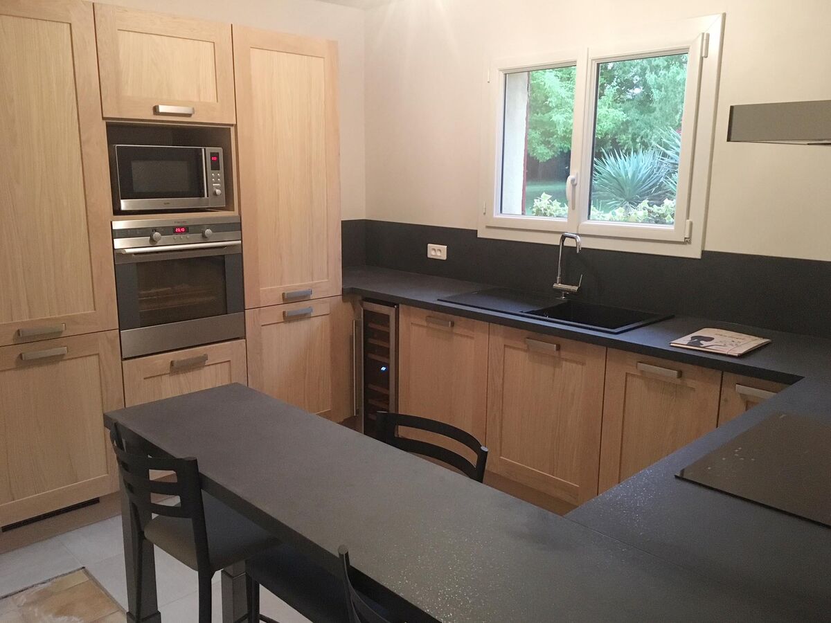 Cuisine équipée sur mesure Wooden Teintée Soft Oak