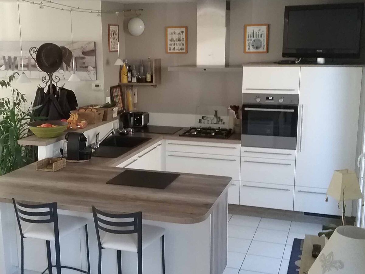 Cuisine équipée sur mesure Light Blanc brillant