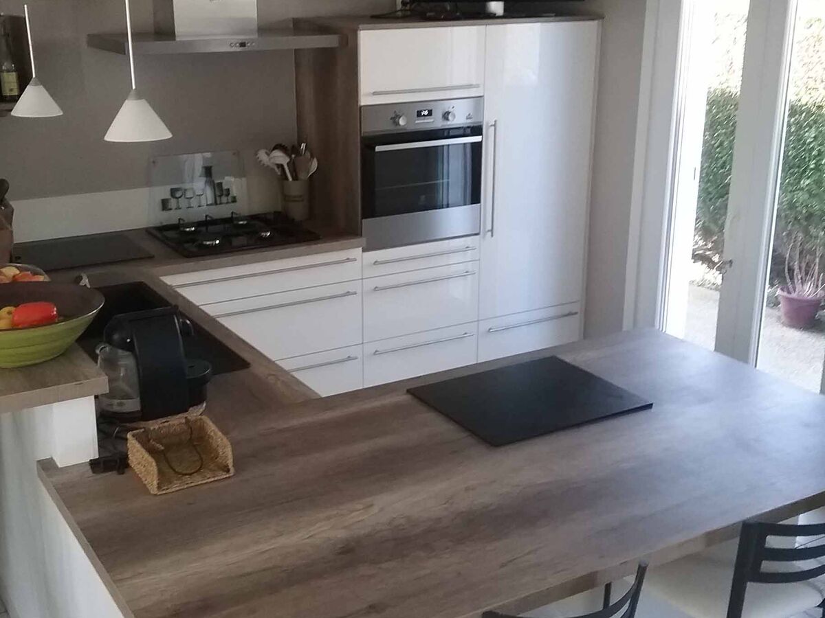 Rénovation cuisine sur mesure Light Blanc brillant