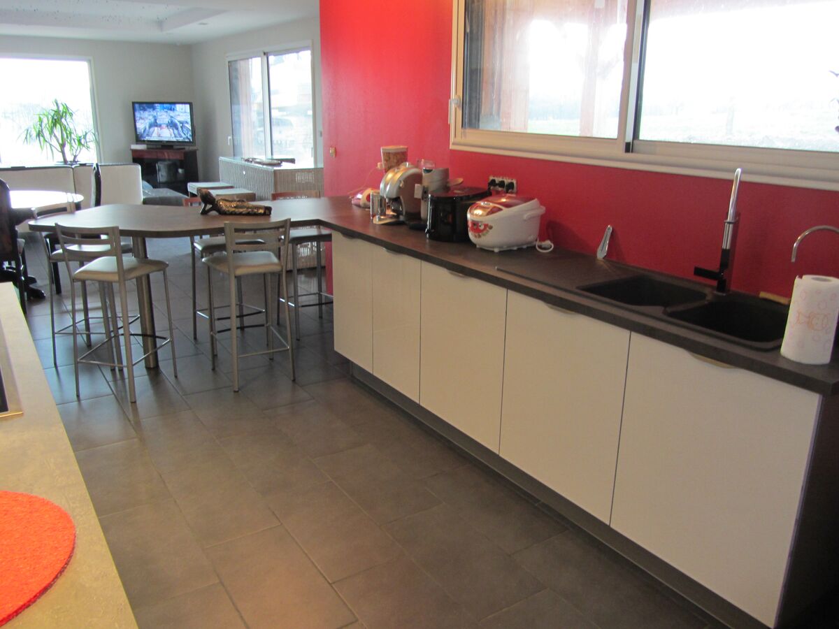 Rénovation cuisine sur mesure Light Blanc brillant