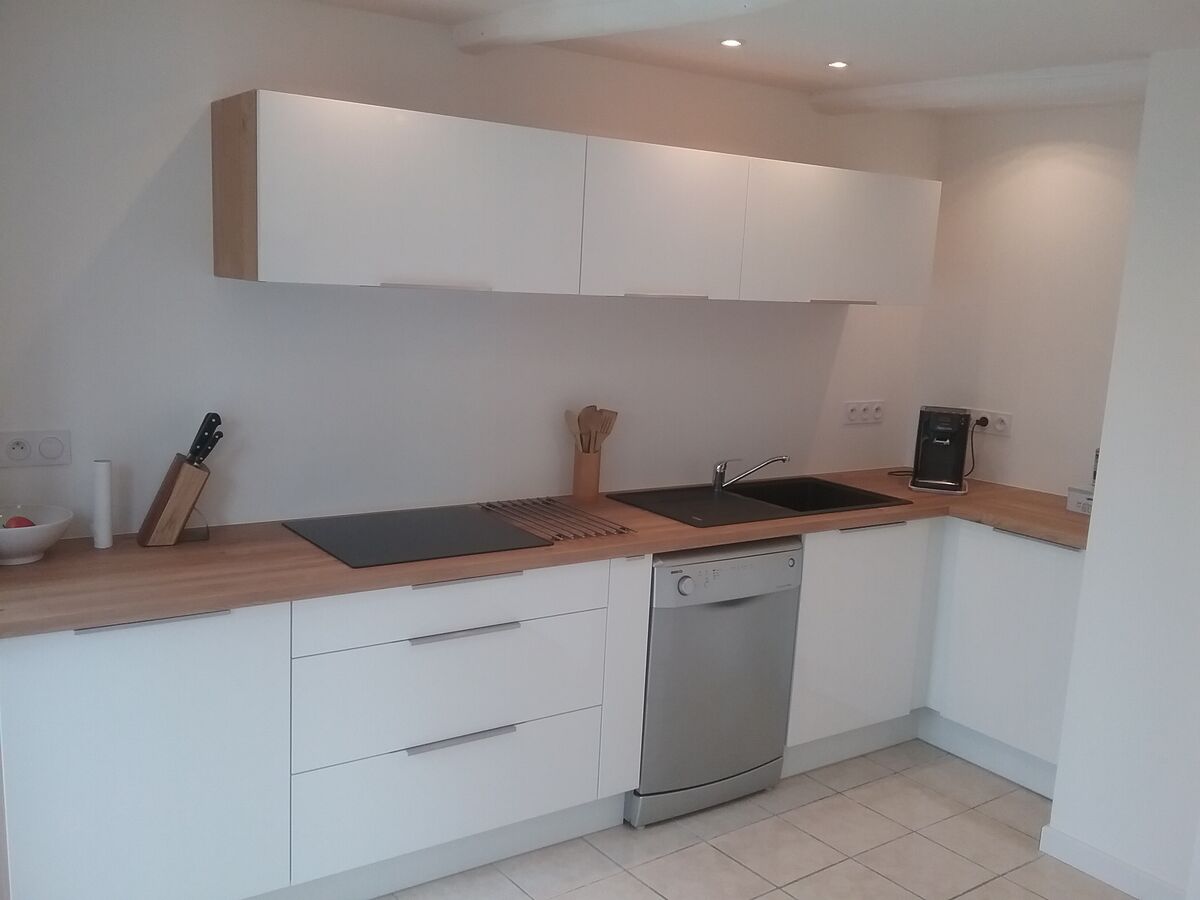 Rénovation cuisine équipée sur mesure Light Blanc brillant