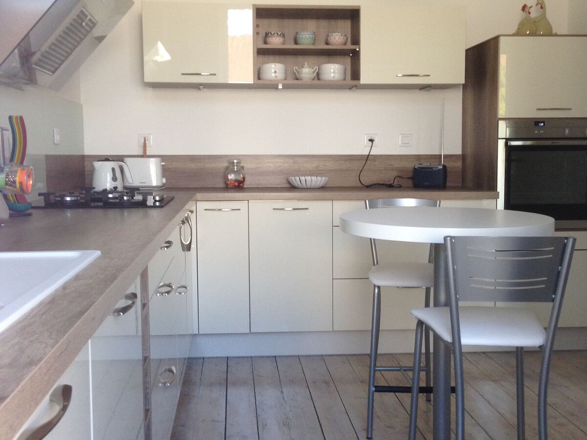 Rénovation cuisine sur mesure Light + Pannacotta Majestic brillant