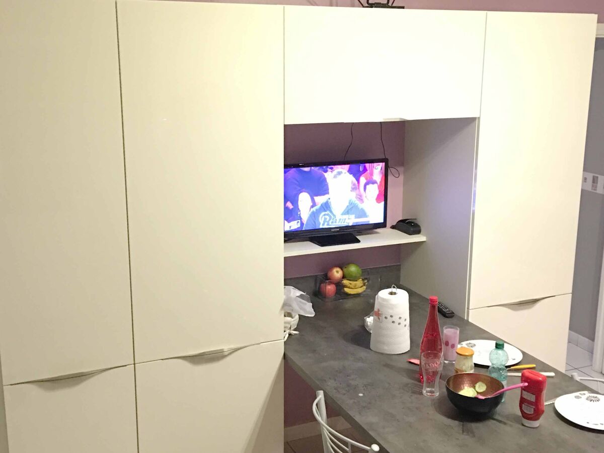 Rénovation cuisine sur mesure Light + Pannacotta Majestic brillant