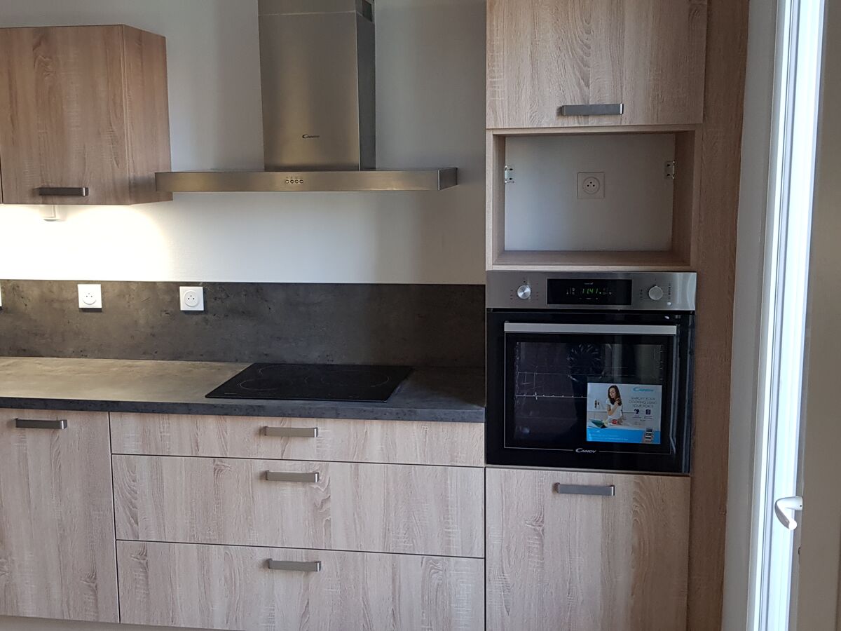 Cuisine avant-après sur mesure Trend Chêne Timber