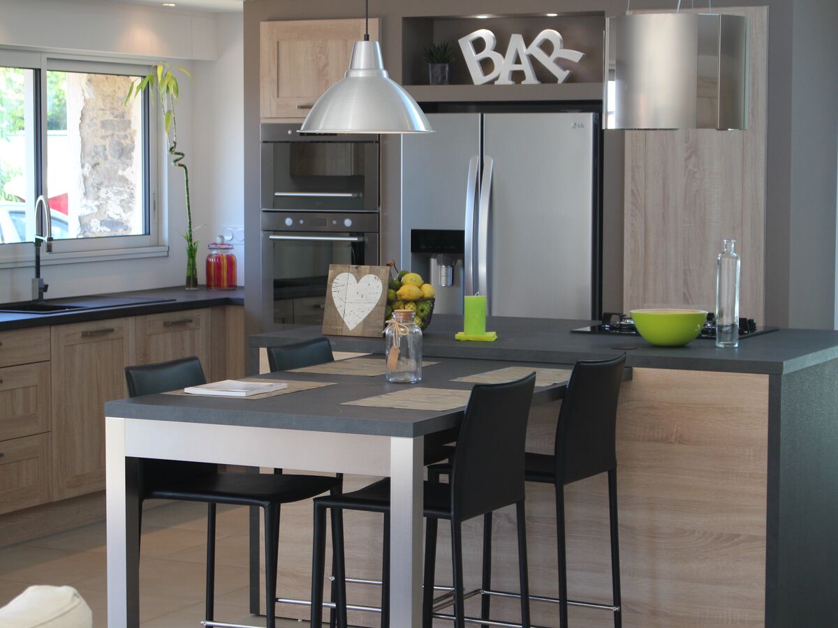 Cuisine équipée sur mesure Trend Cube Chêne timber