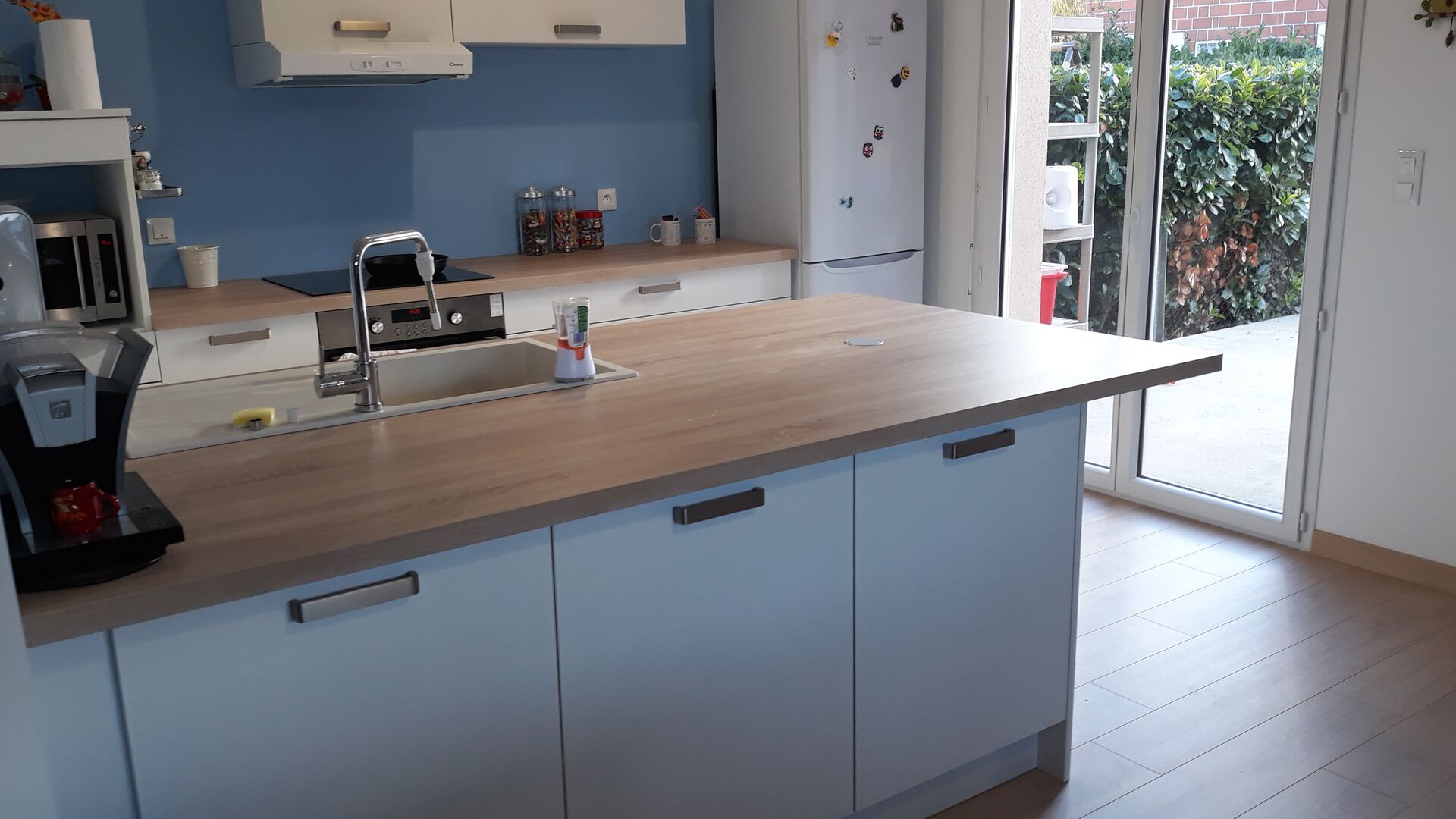 Cuisine sur mesure Trend Blanc Mat