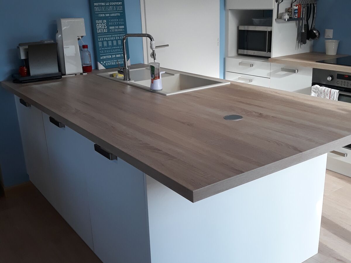 Rénovation cuisine sur mesure Trend Blanc Mat