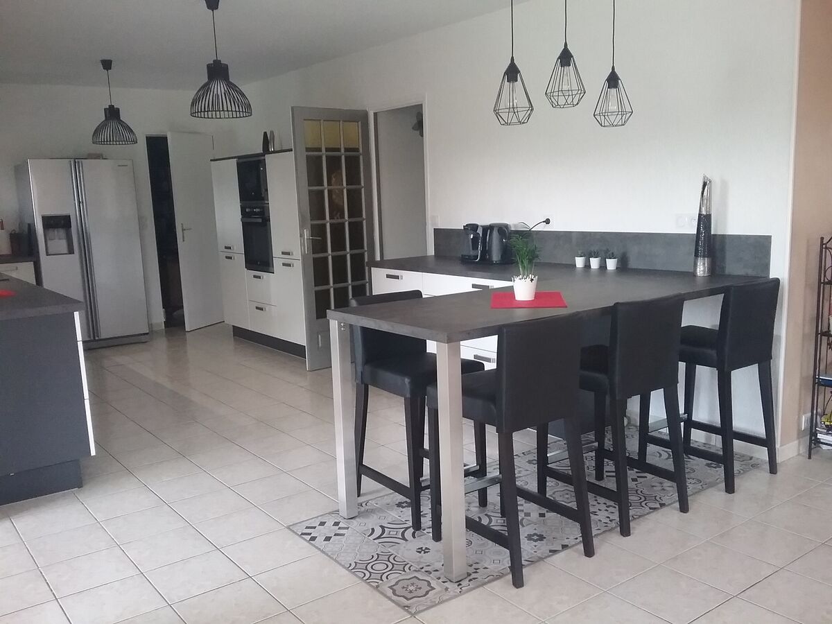 Cuisine avant-après sur mesure Light Blanc Brillant