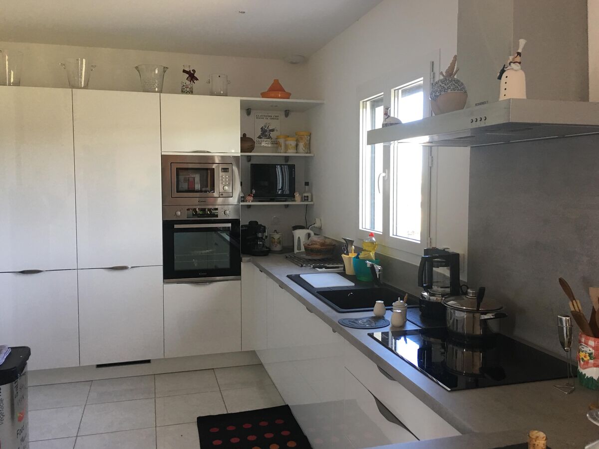 Cuisine équipée sur mesure Light Blanc Brillant