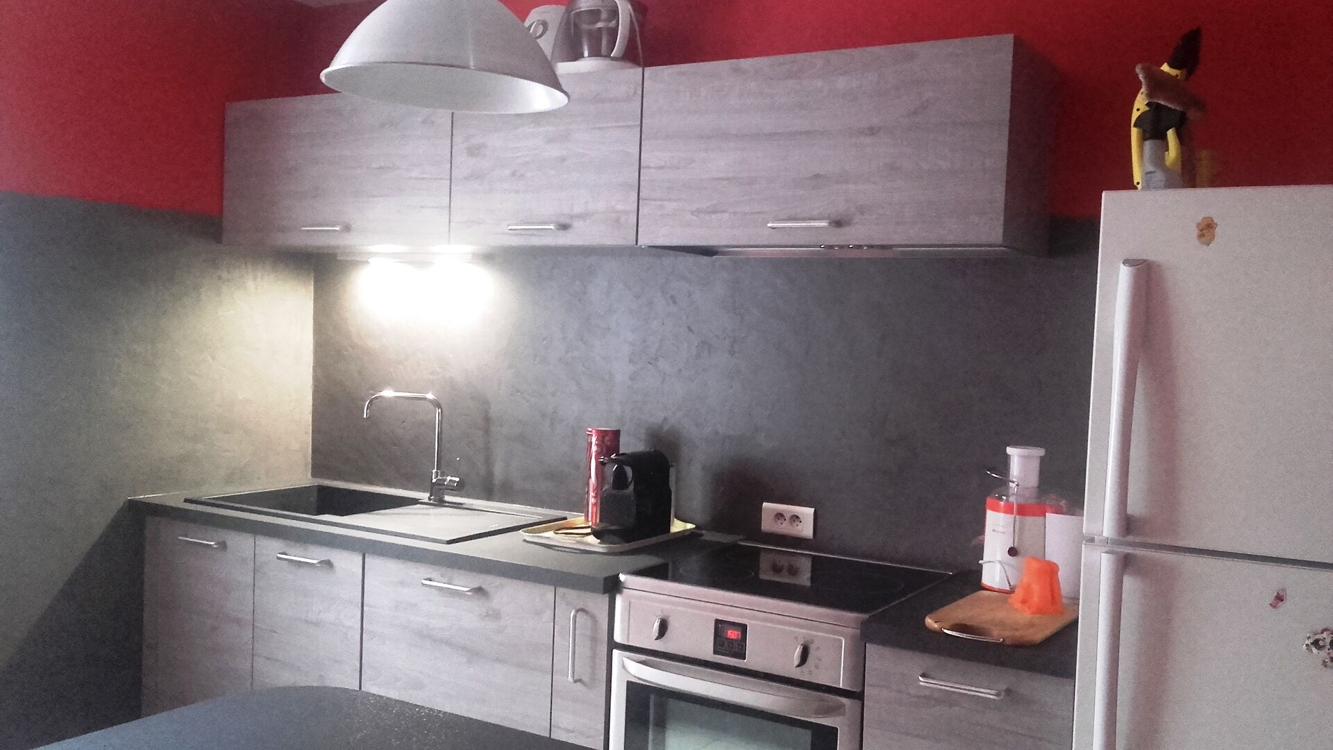 Cuisine équipée sur mesure Label Chêne Sable Synchrone