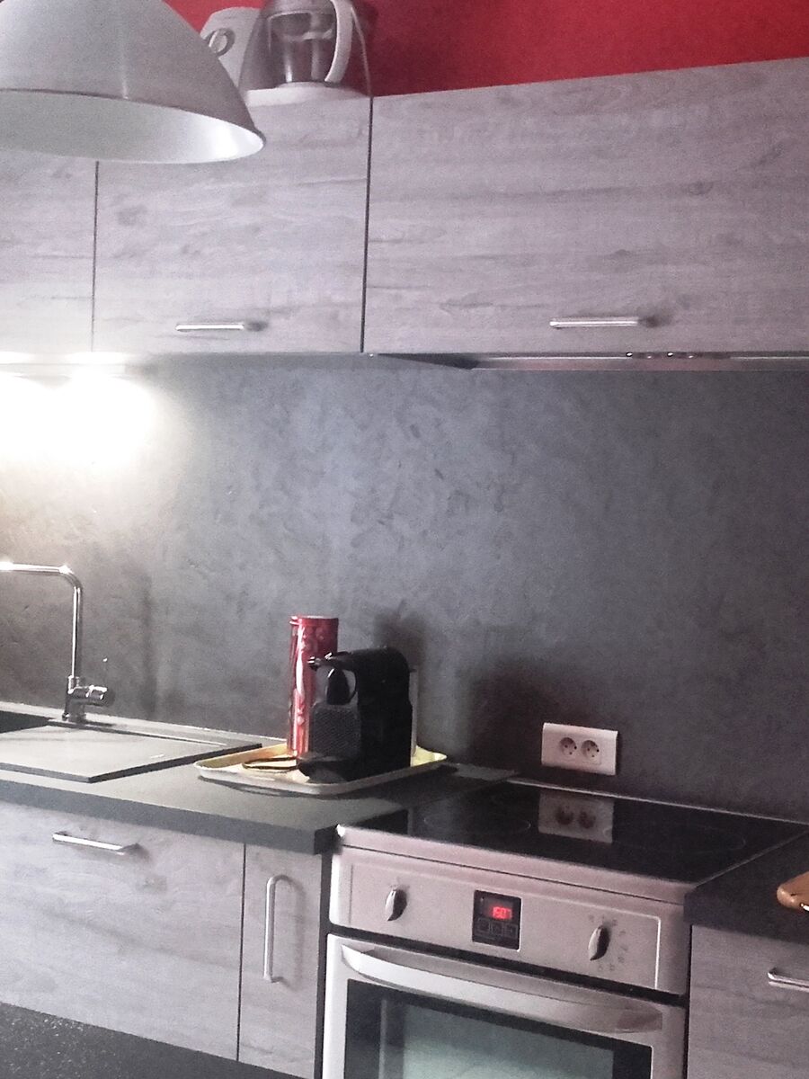 Cuisine équipée sur mesure Label Chêne Sable Synchrone