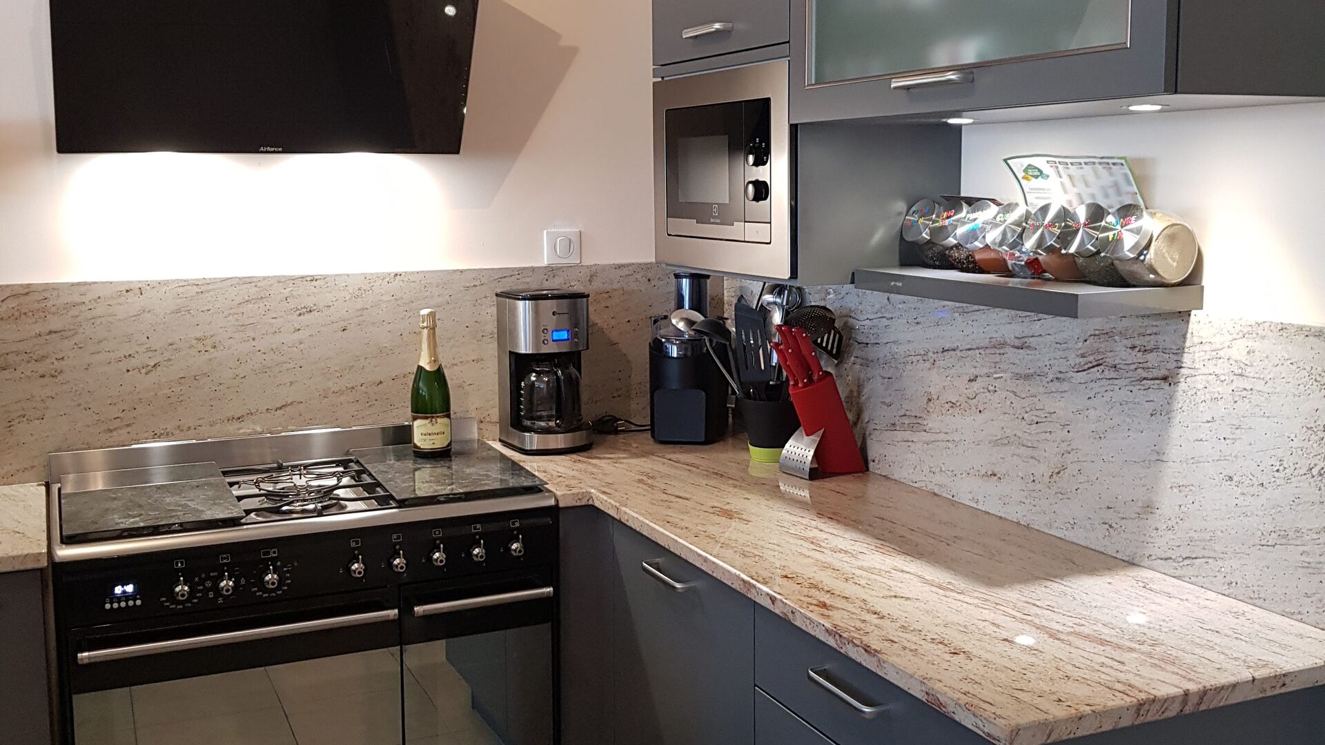 Cuisine équipée sur mesure Trend Soft Grey