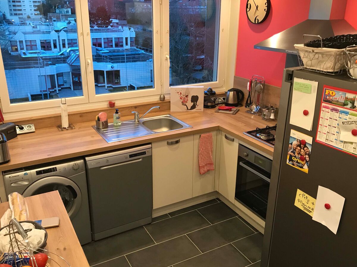 Cuisine avant-après sur mesure Trend Pannacotta Mat