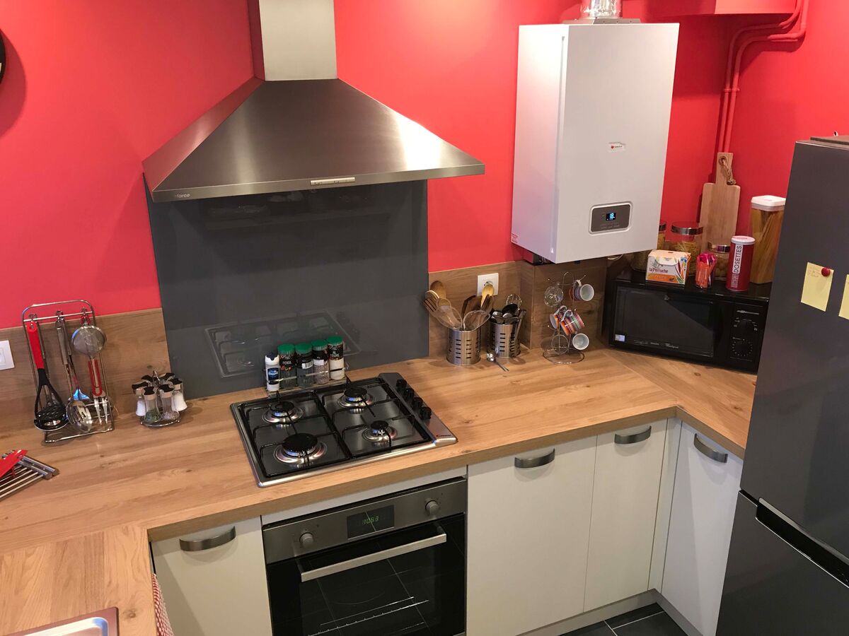 Cuisine avant-après sur mesure Trend Pannacotta Mat