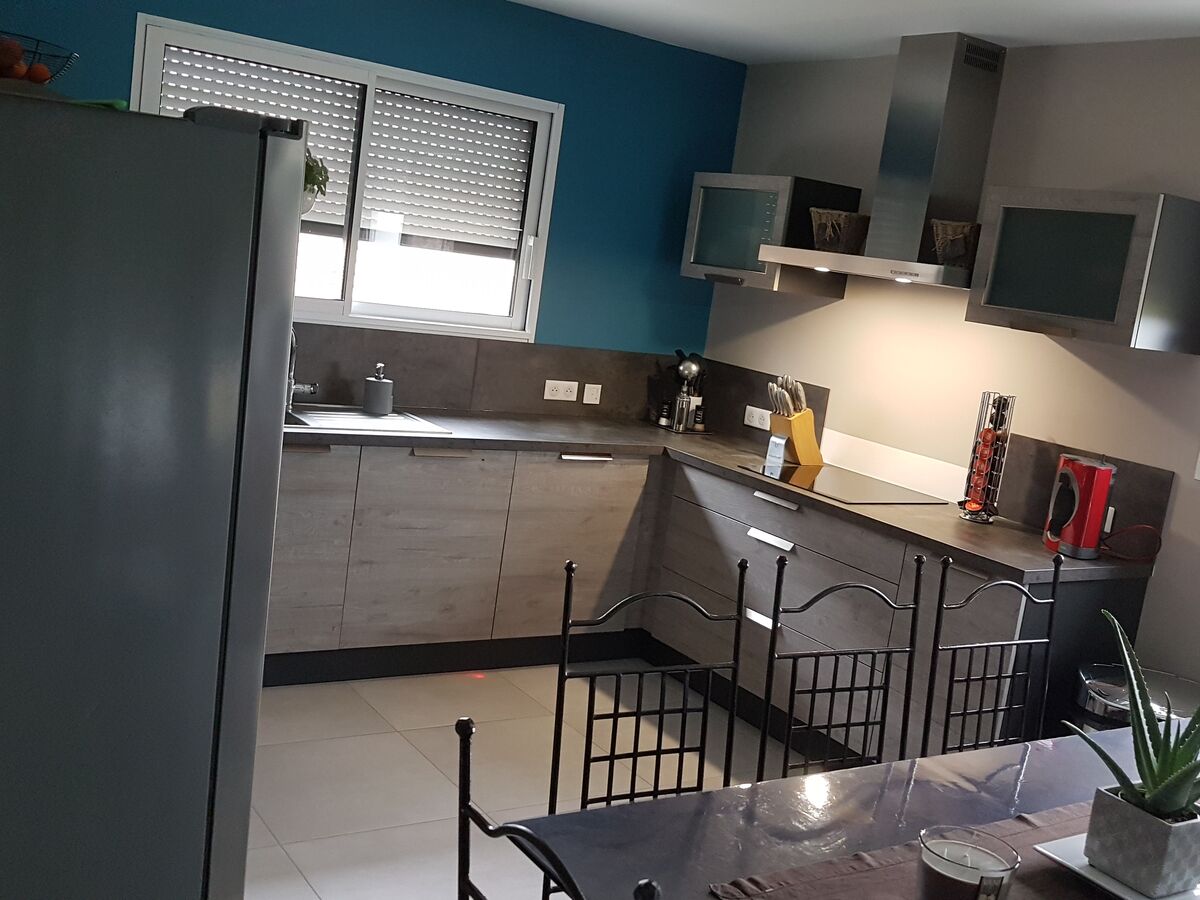 Cuisine équipée sur mesure LABEL Chêne Sable Synchrone