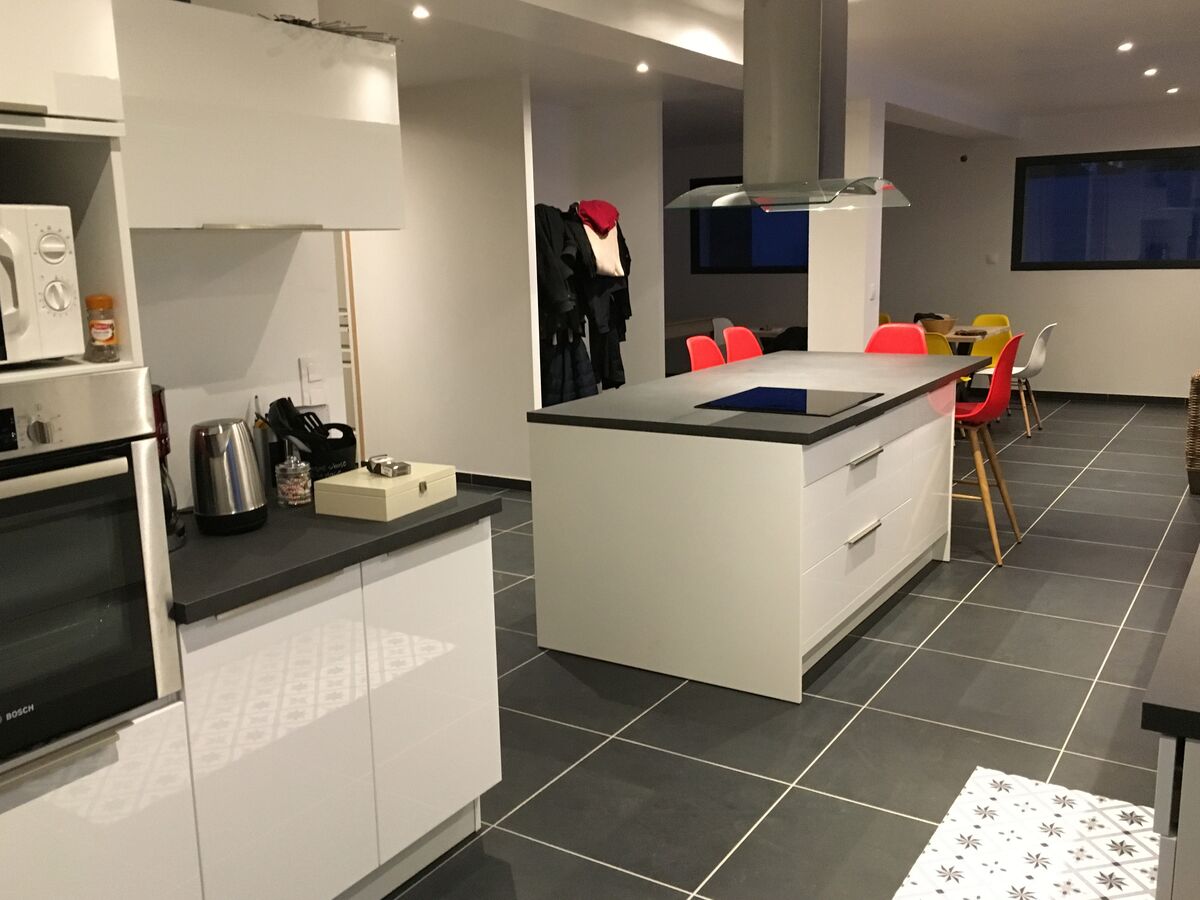 Rénovation cuisine équipée sur mesure Light Blanc Brillant