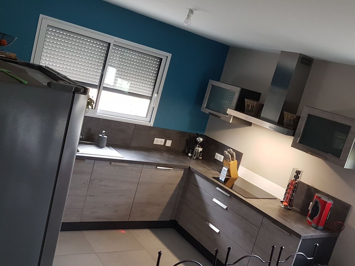 Cuisine avant-après sur mesure LABEL Chêne Sable Synchrone