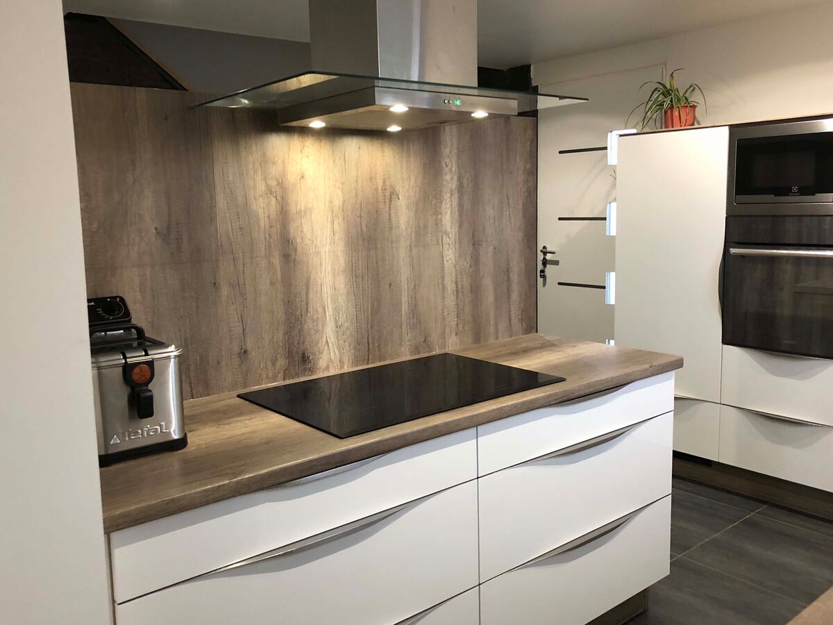 Rénovation cuisine équipée sur mesure Light Blanc Brillant