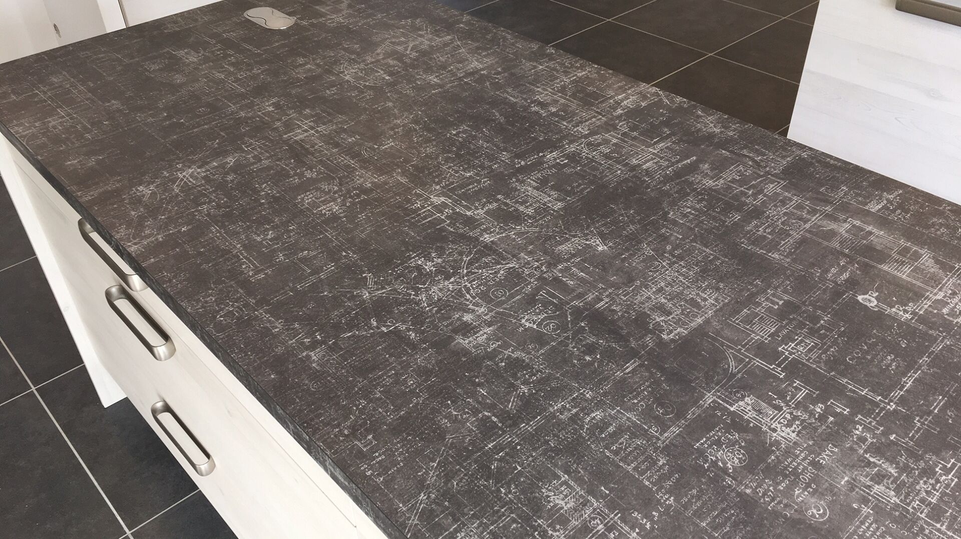 Cuisine avant-après sur mesure Trend + Artic wood