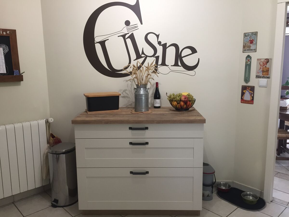 Rénovation cuisine équipée sur mesure Trend Cube Pannacotta Mat