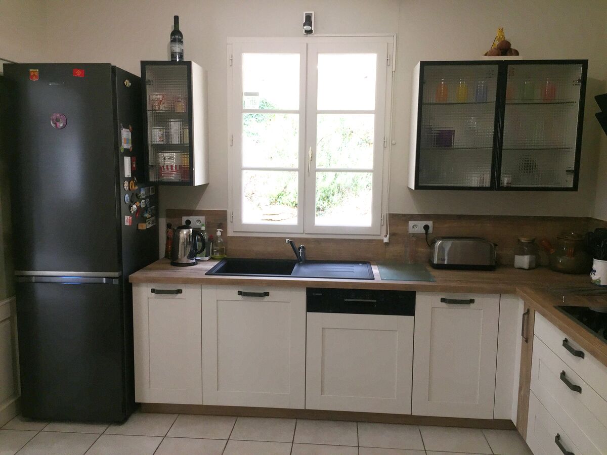 Cuisine avant-après sur mesure Trend Cube Pannacotta Mat