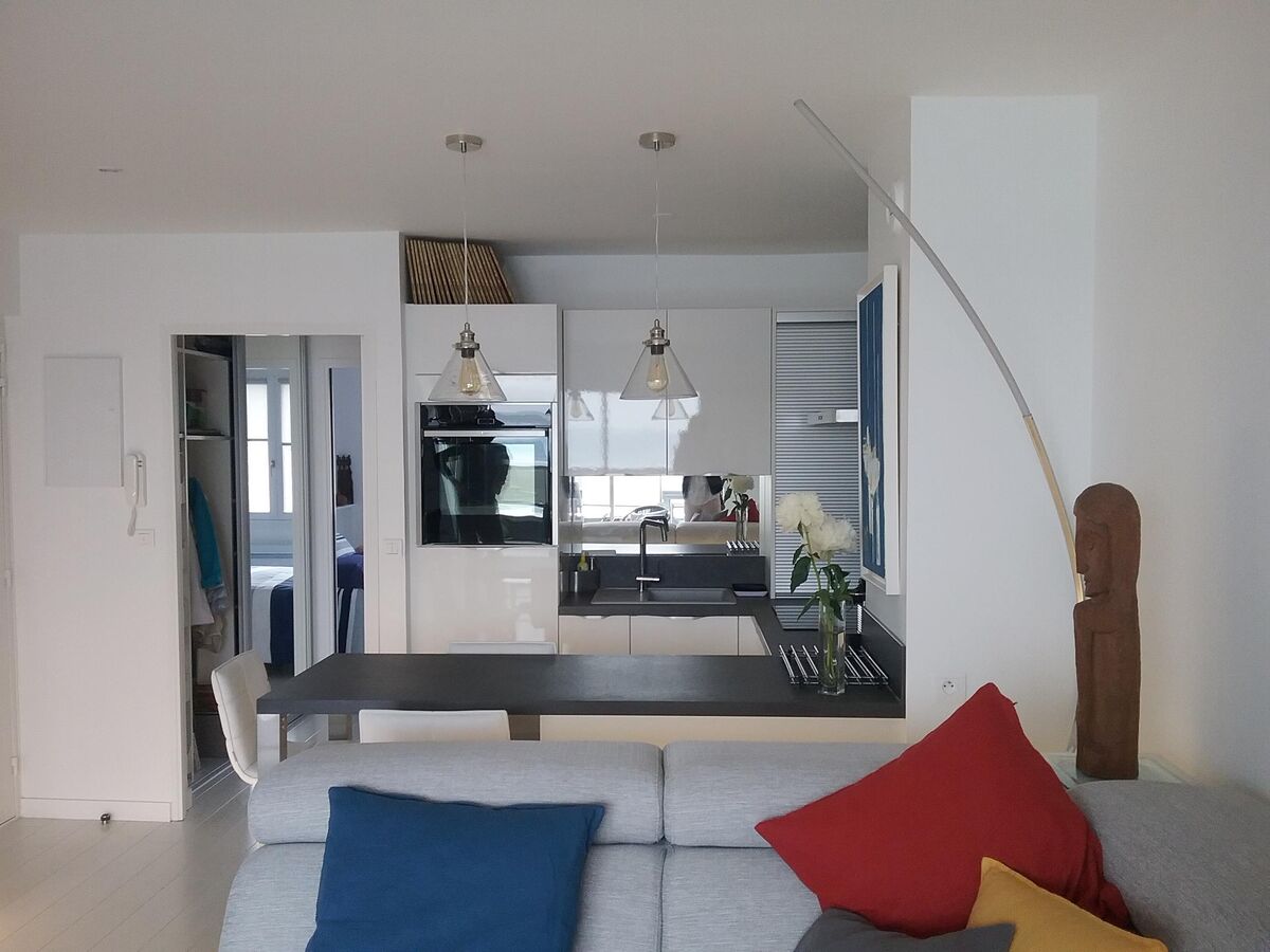 Cuisine avant-après sur mesure Light Blanc Brillant