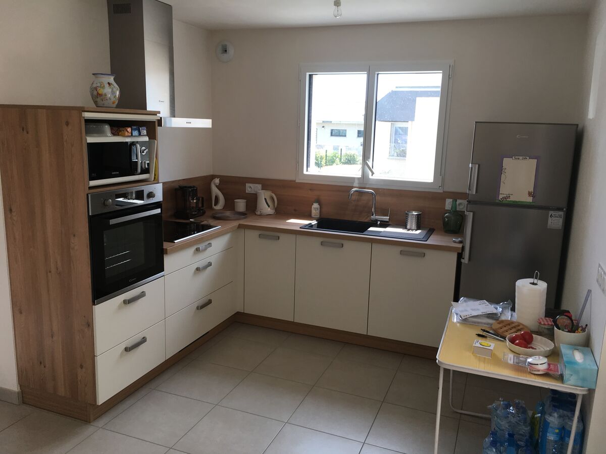 Cuisine avant-après sur mesure Trend Pannacotta Mat