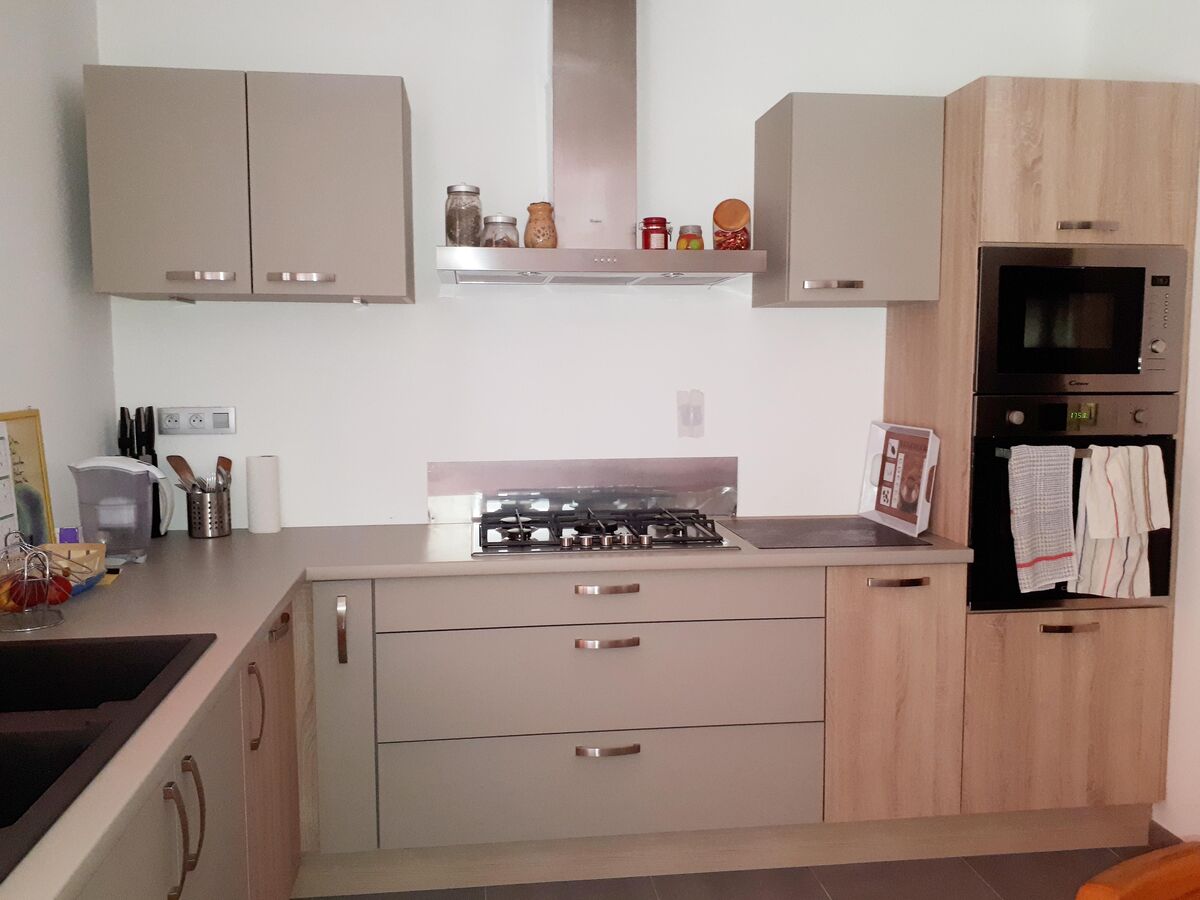 Rénovation cuisine équipée sur mesure Trend Chêne Honey