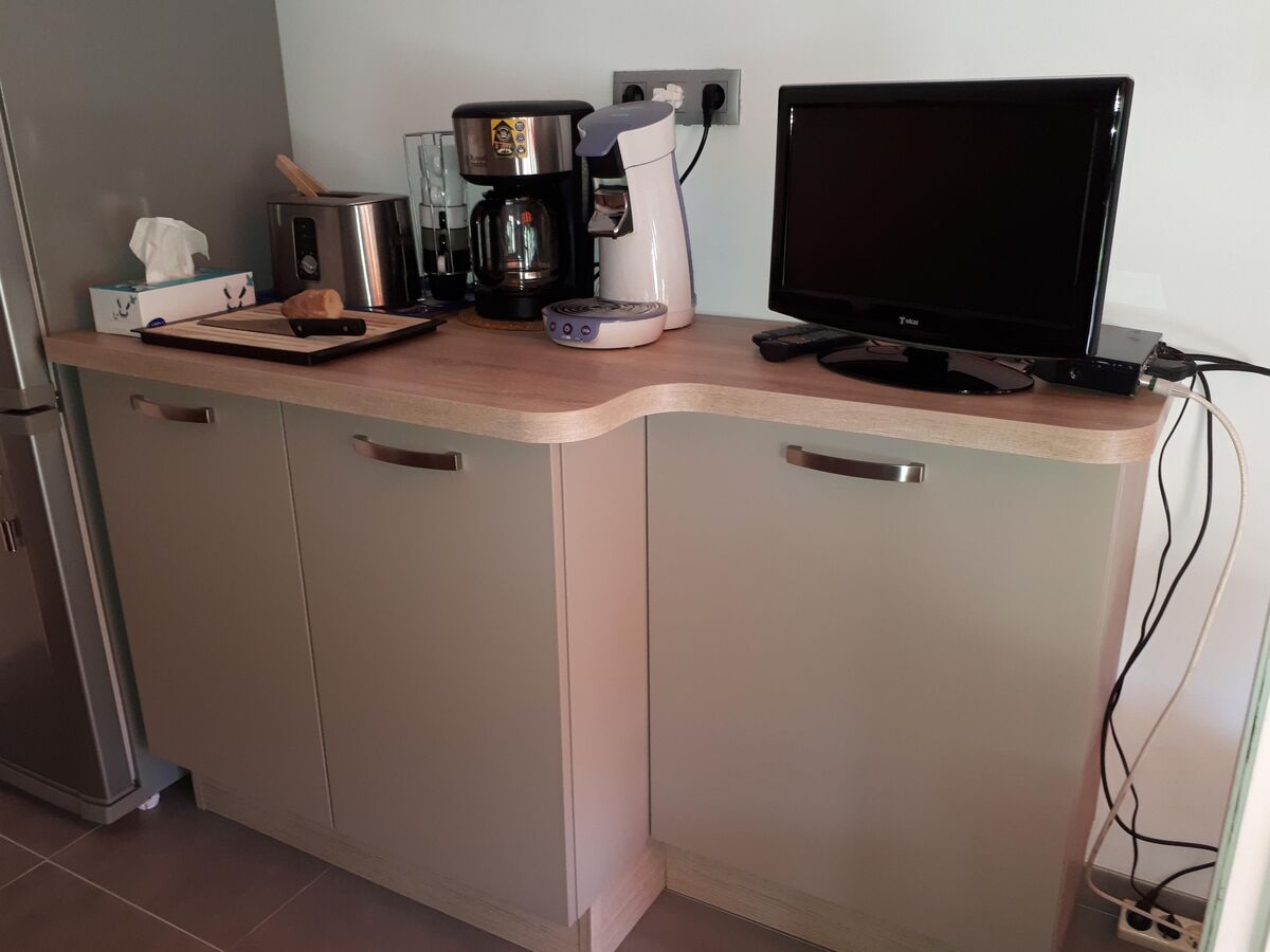 Cuisine avant-après sur mesure Trend Chêne Honey