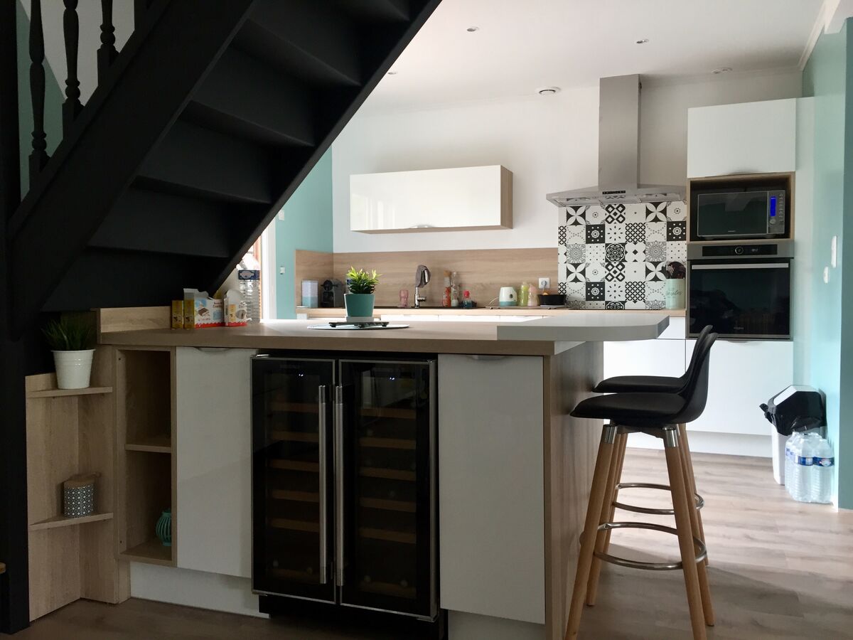 Rénovation cuisine équipée sur mesure Light Blanc Brillant