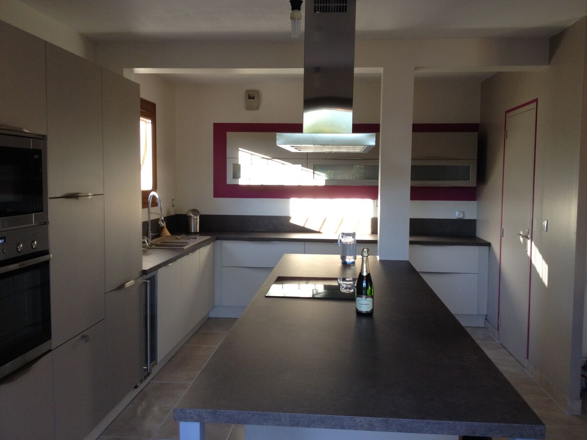 Rénovation cuisine sur mesure Trend + Blanc Mat