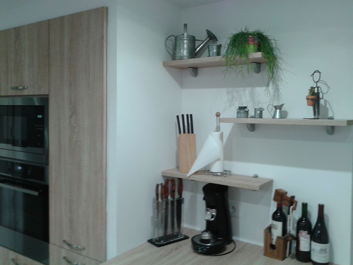 Cuisine avant-après sur mesure Trend + Soft oak et Light Blanc brillant