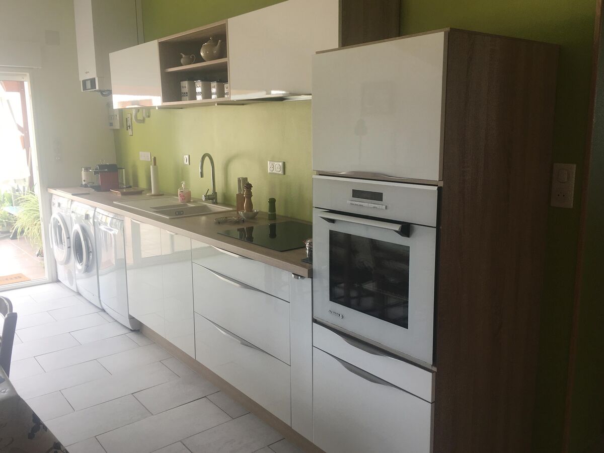 Rénovation cuisine équipée sur mesure Light Blanc Brillant