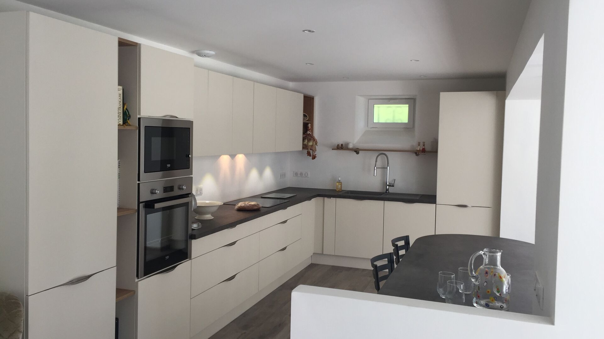 Cuisine équipée sur mesure Trend Pannacotta mat