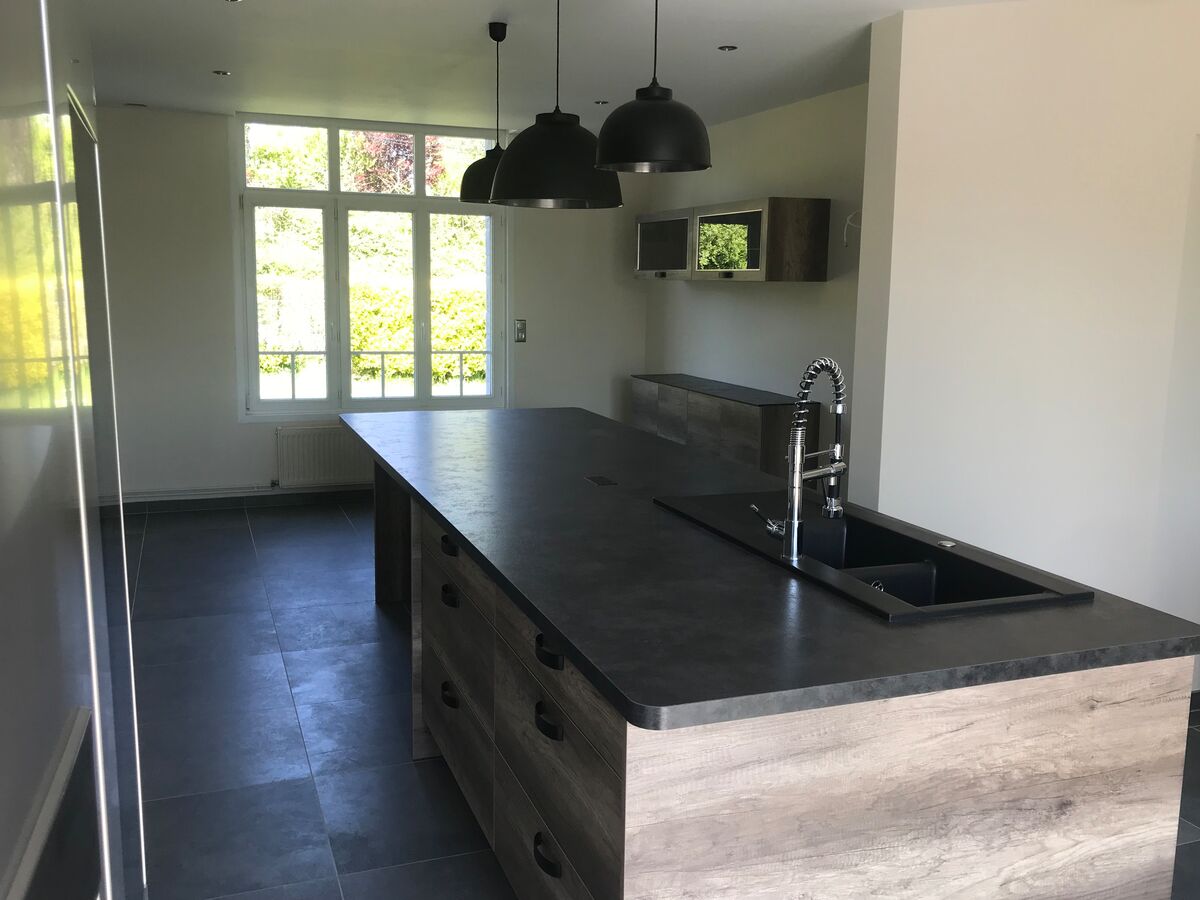 Cuisine avant-après sur mesure Trend Winoka