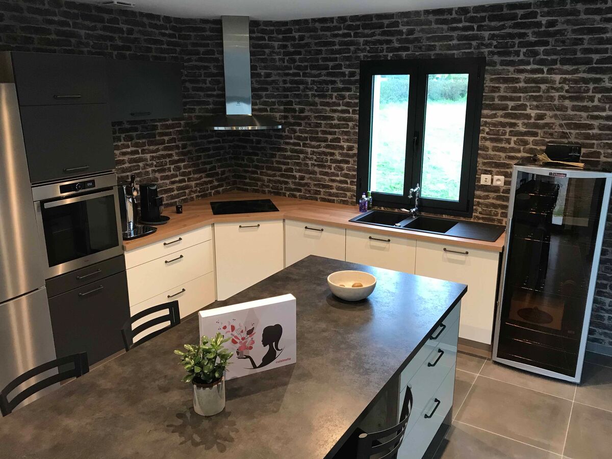 Rénovation cuisine sur mesure Light Blanc brillant