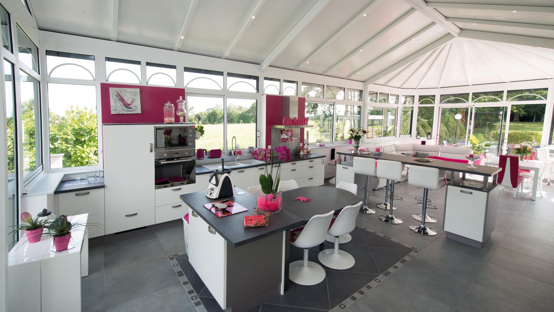 Cuisine équipée sur mesure Trend + Blanc Mat