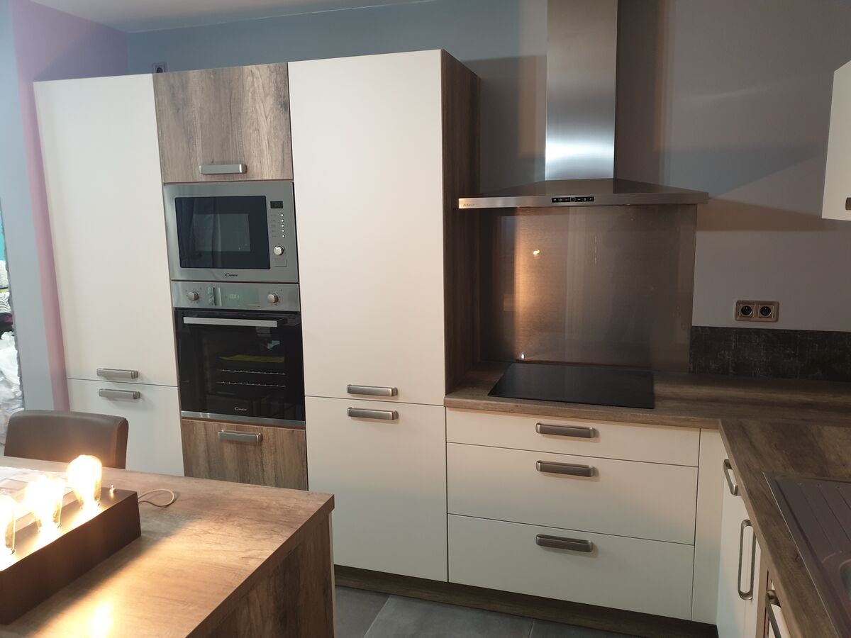 Rénovation cuisine équipée sur mesure Trend Pannacotta Mat