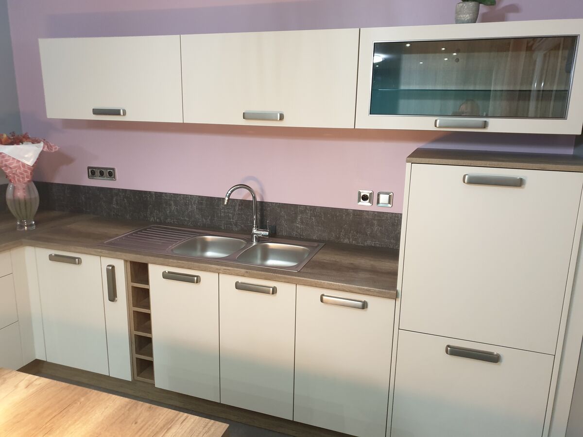 Cuisine avant-après sur mesure Trend Pannacotta Mat