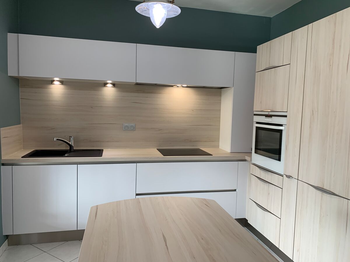 Cuisine avant-après sur mesure Trend Nordic Spirit