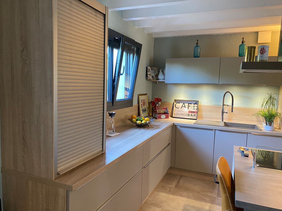 Rénovation cuisine équipée sur mesure Trend Taupe Mat