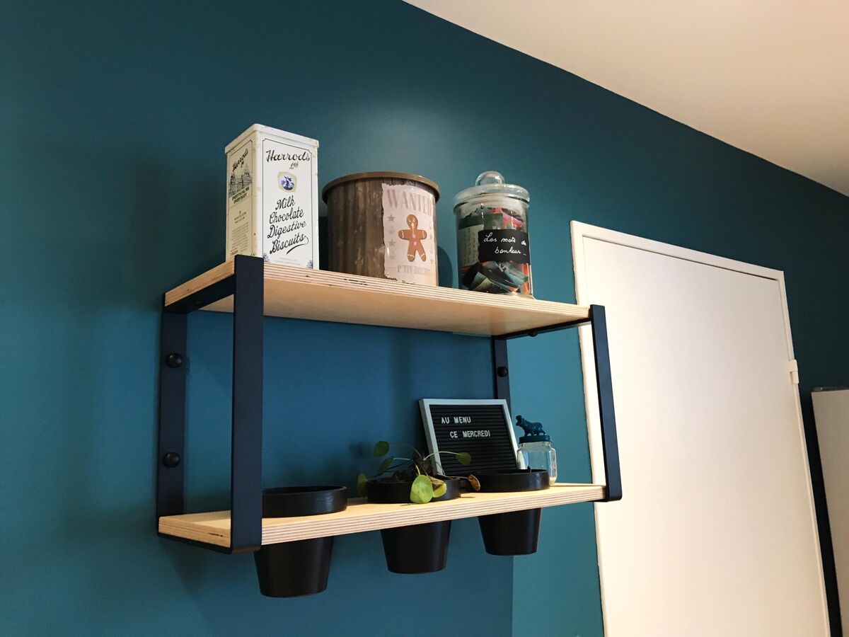 Cuisine avant-après sur mesure Color Laqué Blanc