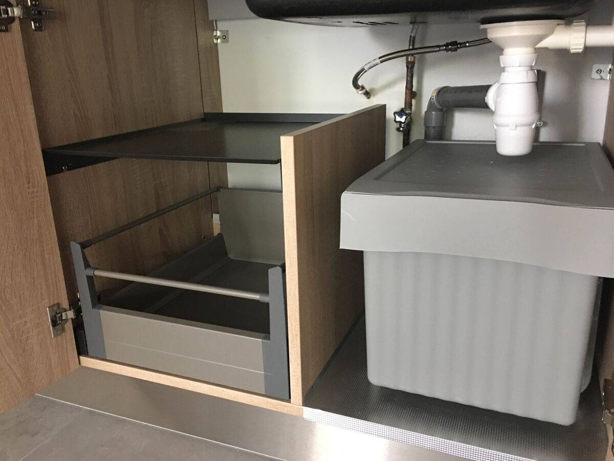 Cuisine avant-après sur mesure Trend Timber et Quartz Métal