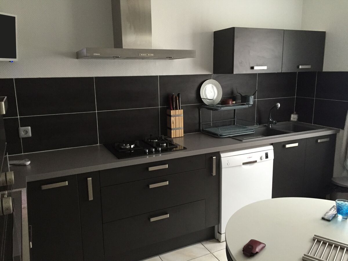 Rénovation cuisine sur mesure Vega Prem'S Ombre